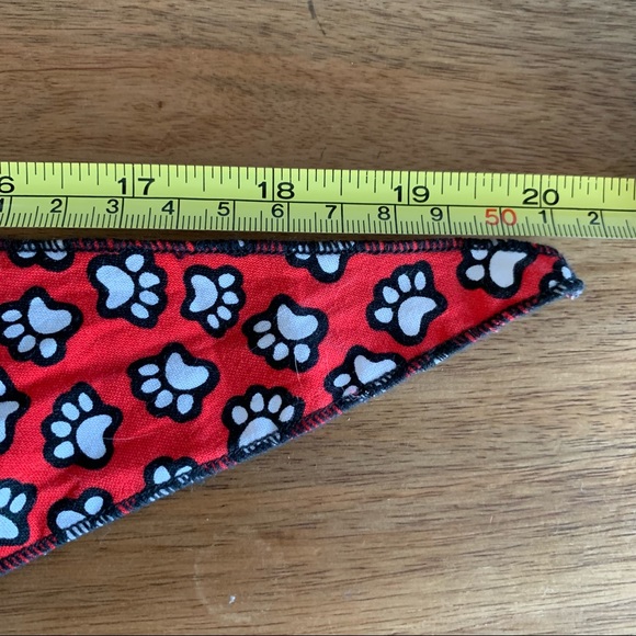 | paw print dog bandana | - Picture 7 of 11